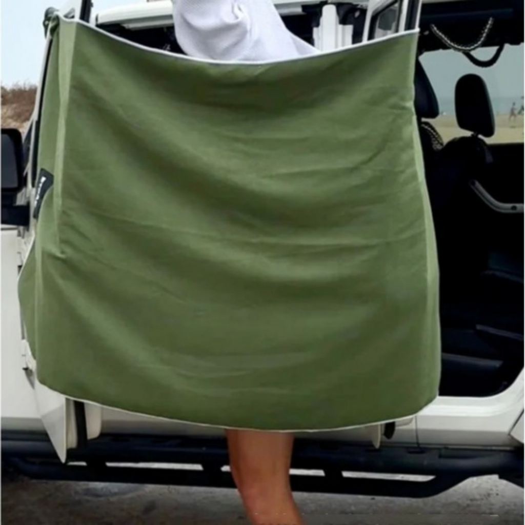 Outdoor Magnetic Bath Towel – Minimalist Solid Color